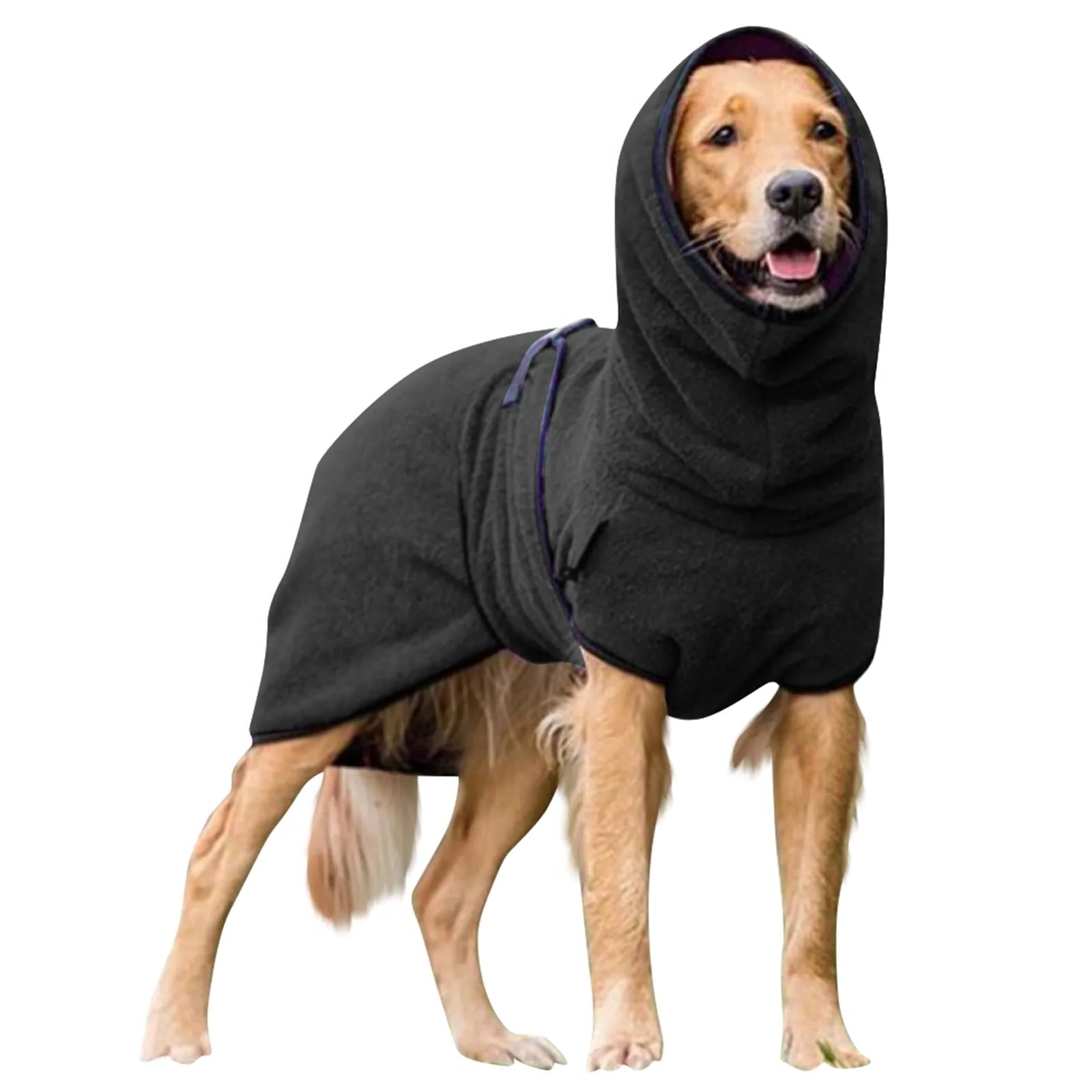 Hooded Pet Thick Jumpsuit for Medium Large Dogs