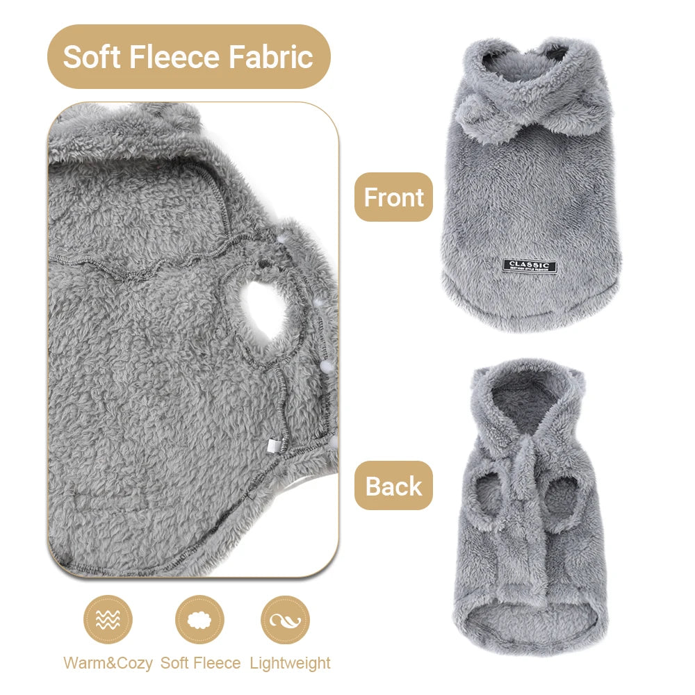 Soft Fleece Pet Hoodie