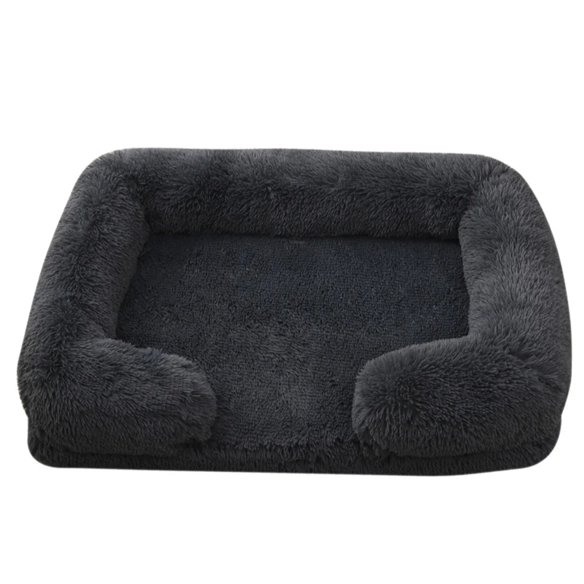 Soothing  Pet Couch Bed with Removable Mat