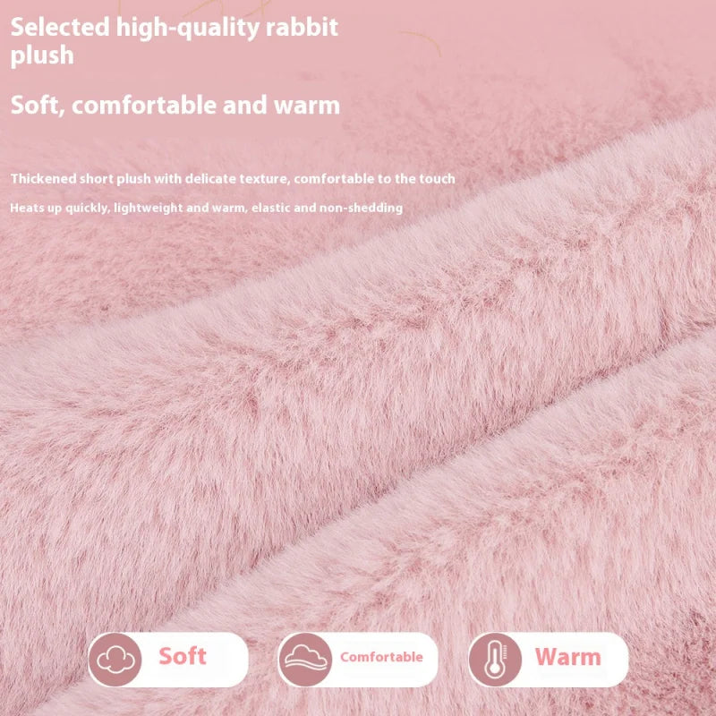 Cozy Winter Cat Apparel - Plush Thermal with Cute Embroidery Outfit