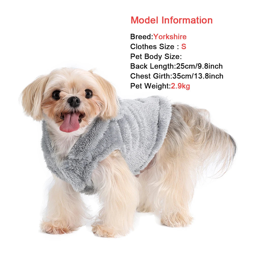 Soft Fleece Pet Hoodie