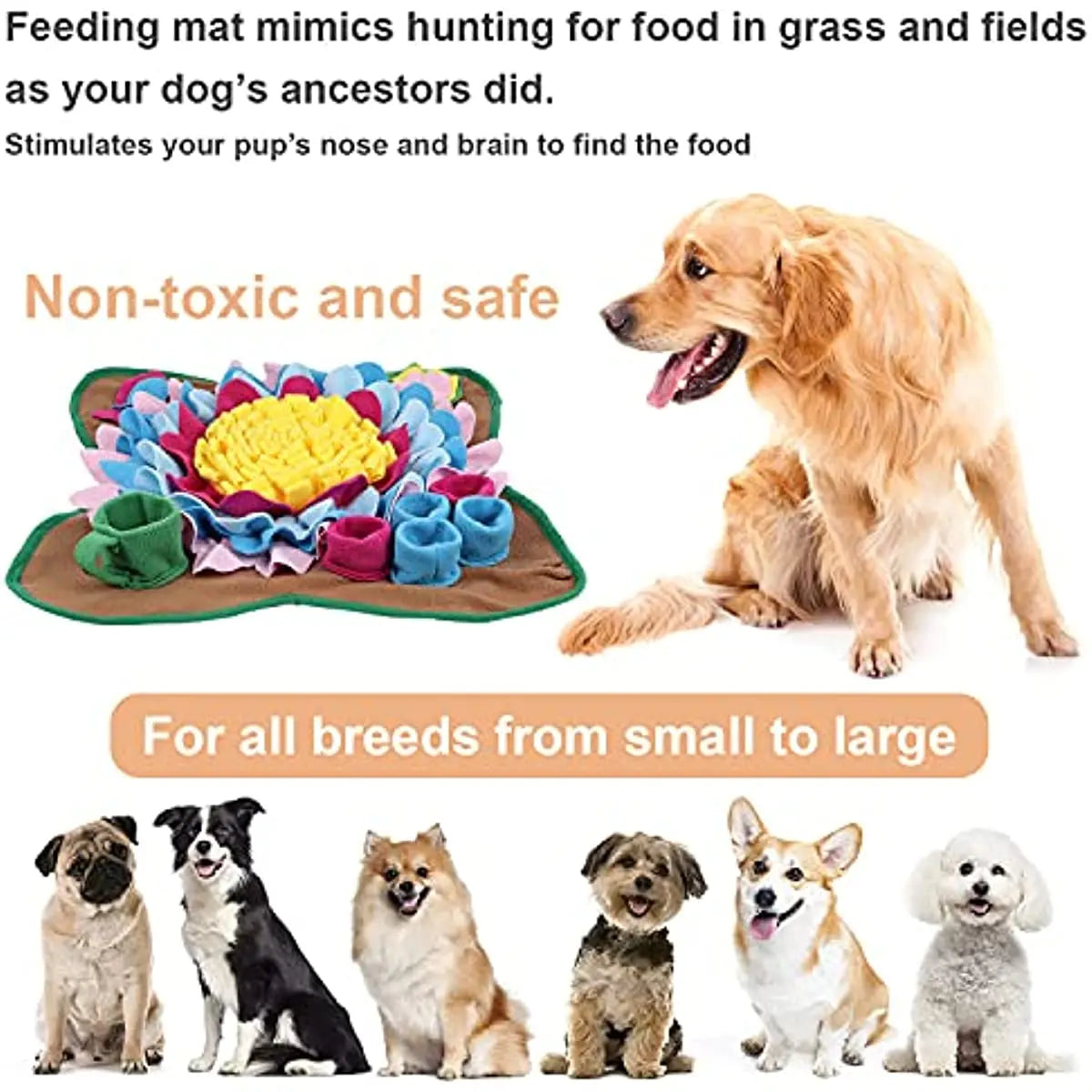 Pet Dogs Snuffle and Forage Mat