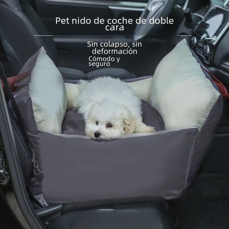 New Double-Sided Waterproof Pet Car Seat Bed