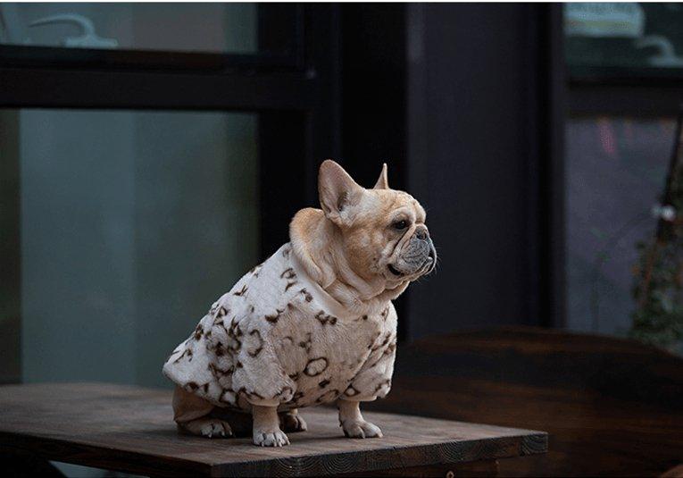 Fluffy Animal Print Shirt