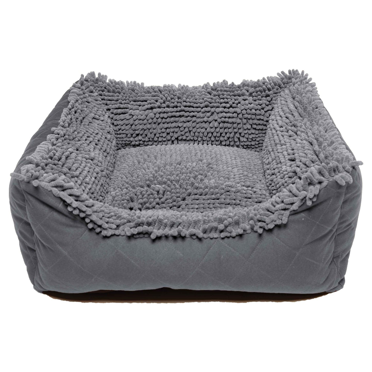 FurHeartJoy Dirty Dog Microfiber Lounger Bed  Anti-Microbial Nesting Sanctuary - Image 2