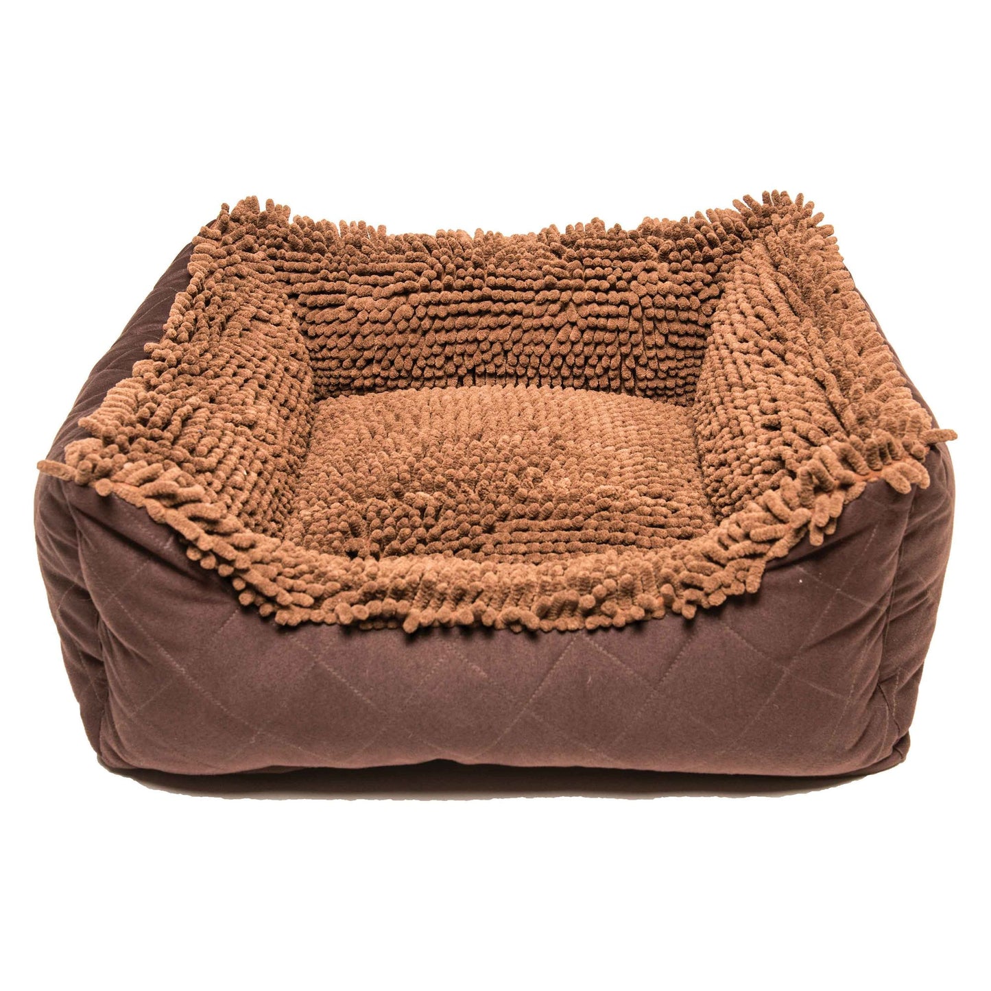 FurHeartJoy Dirty Dog Microfiber Lounger Bed  Anti-Microbial Nesting Sanctuary - Image 1