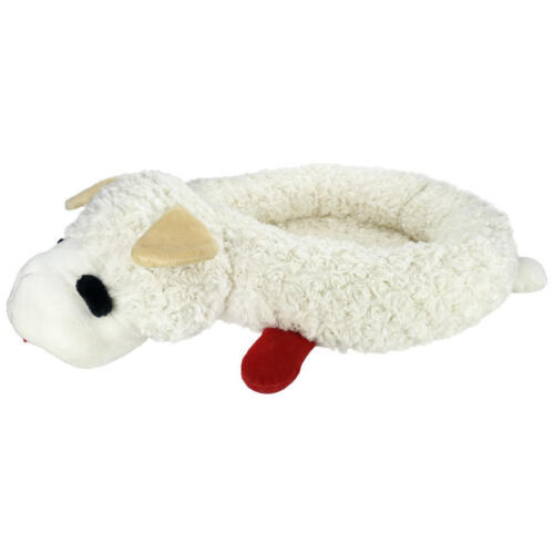 Multipet Lamb Chop Bolster Style Dog Bed Medium