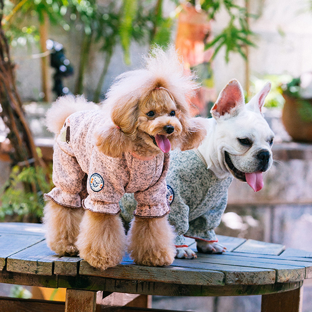 FurHeartJoy Bark-Zz Ultra-Soft Thermal Pajamas  Blast-Treated Full-Body Jumpsuit - Image 1
