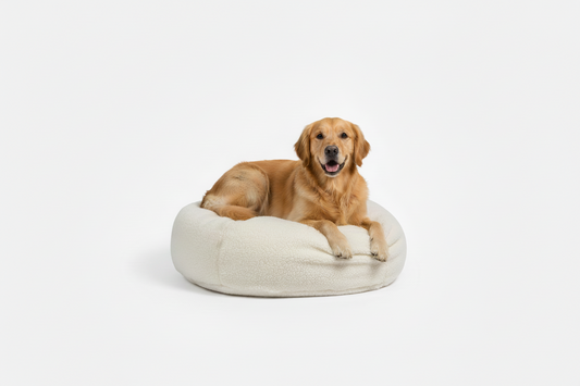 Sherpa Puff Ball Pet Bed